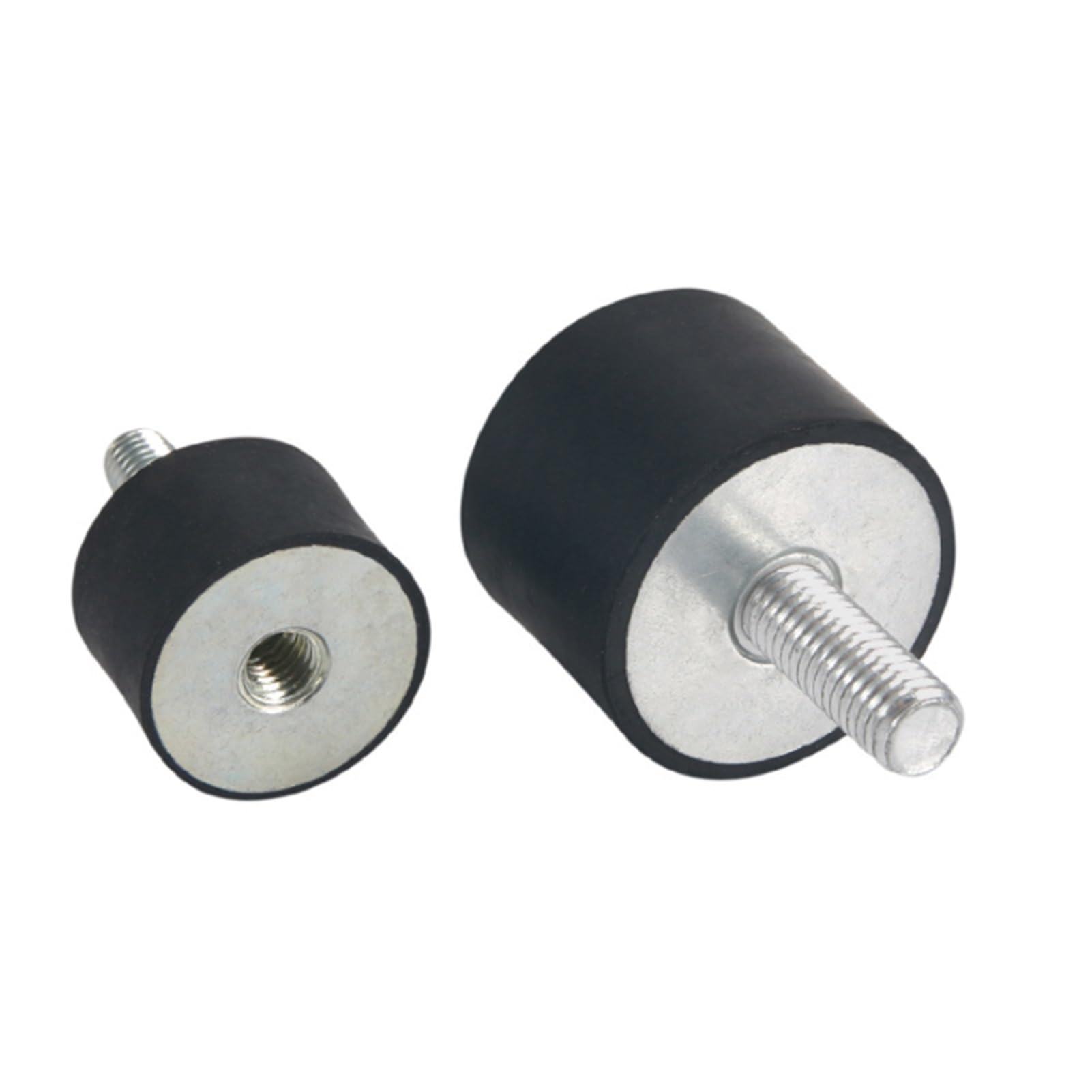 Borchie in Gomma Ammortizzatore M10 Anti-Filetto Supporto in isolatore VD Filettatura Femmina Smorzatore antivibrante(M10 50x50mm)