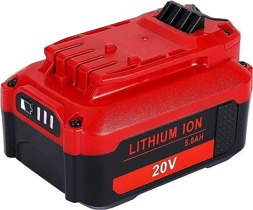 LALAFO CMCB205 5.0Ah 20V Replacement Battery for Craftsman 20V Lithium-Ion Battery CMCB201 CMCB202 CMCB204 CMCB205 CMCB206 CMCD700C V20 Series Cordless Power Tools