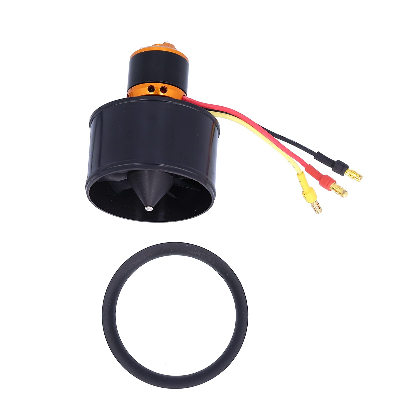 QXMotor QF261150mm bezszczotkowy silnik 34S z 12-łopatkowym wentylatorem kanałowym do helikoptera samolotu RC, wysoka wydajność, łatwa instalacja (#3)