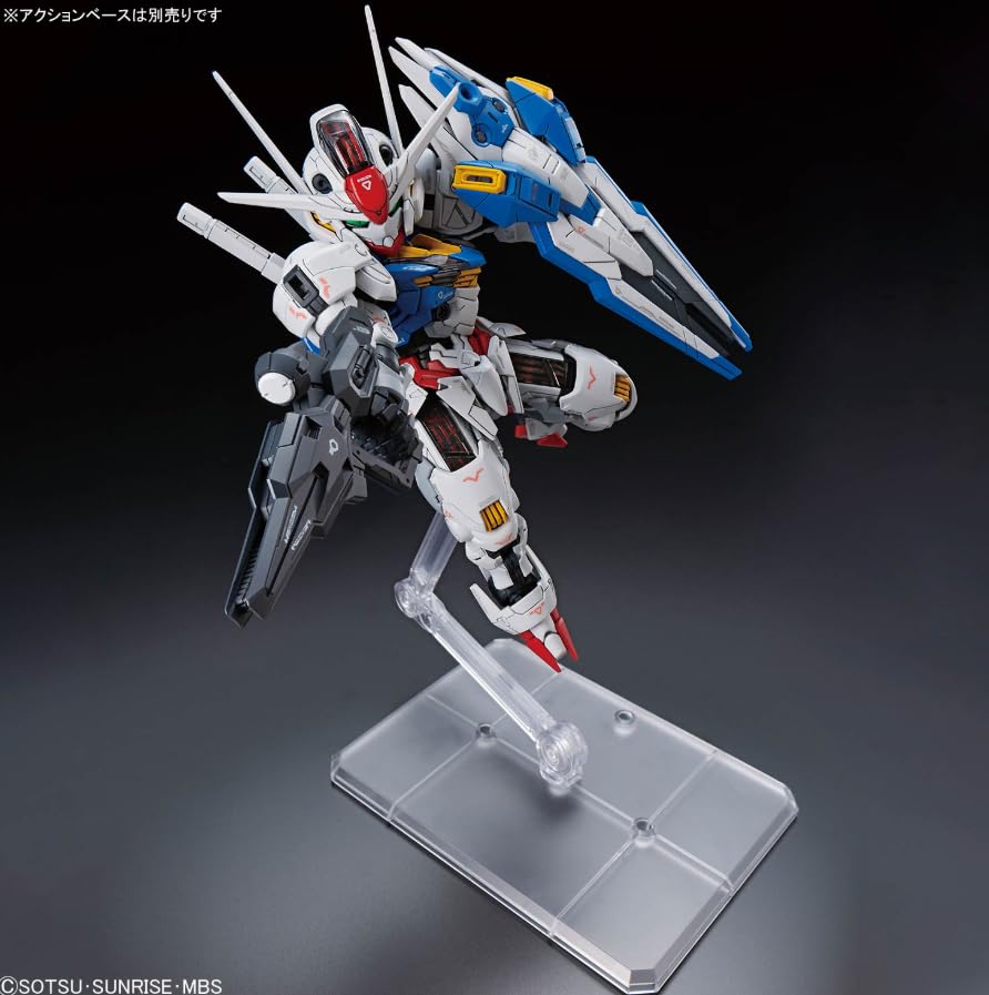 MGSD エアリアル 蛍光発色　全塗装・水転写デカール・メタルパーツ装着完成品 MGSD エアリアル 蛍光発色 全塗装・水転写デカール・メタルパーツ装着