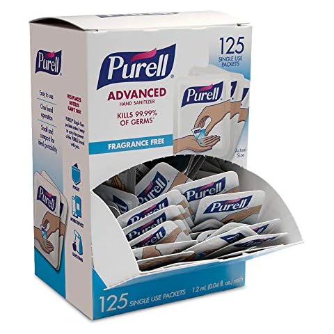 PURELL SINGLES Hand Sanitizer Gel Cover