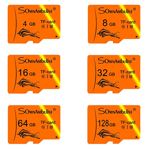 Somnambulist Cartão Micro SD Card 64GB TF Card de Velocidade de Vídeo C10 Certificação Desempenho A1