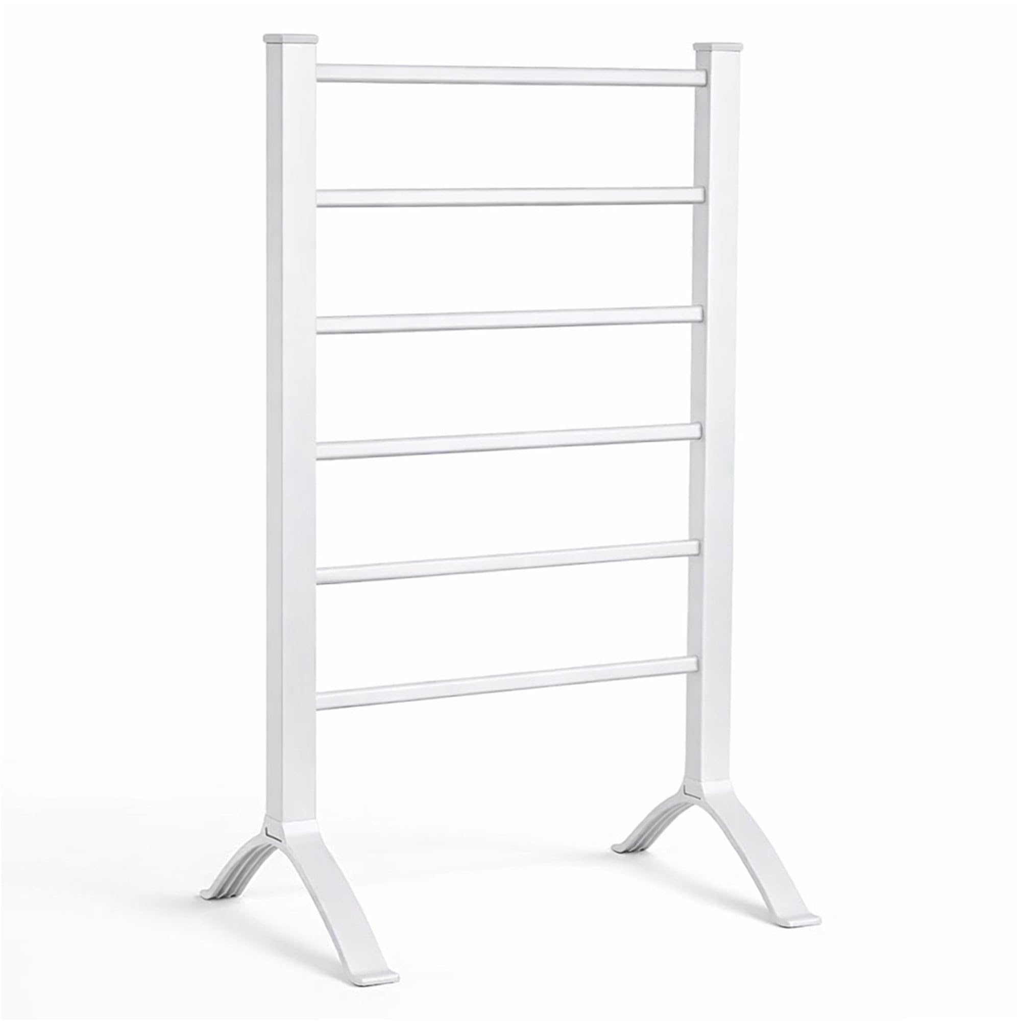 Portable Aluminium Electric Towel Rail Warmer with 6 Heated Bars