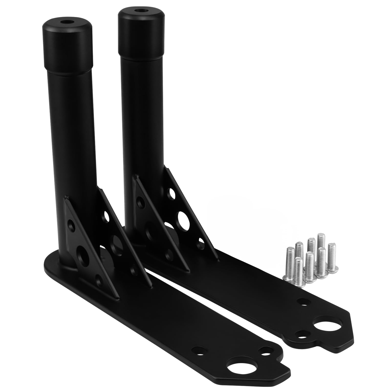 Motorcycle Rear Highway Engine Guard Crash Bar Falling Protection for Indian Scout and Scout Bobber Custom Bars (Matte Black)