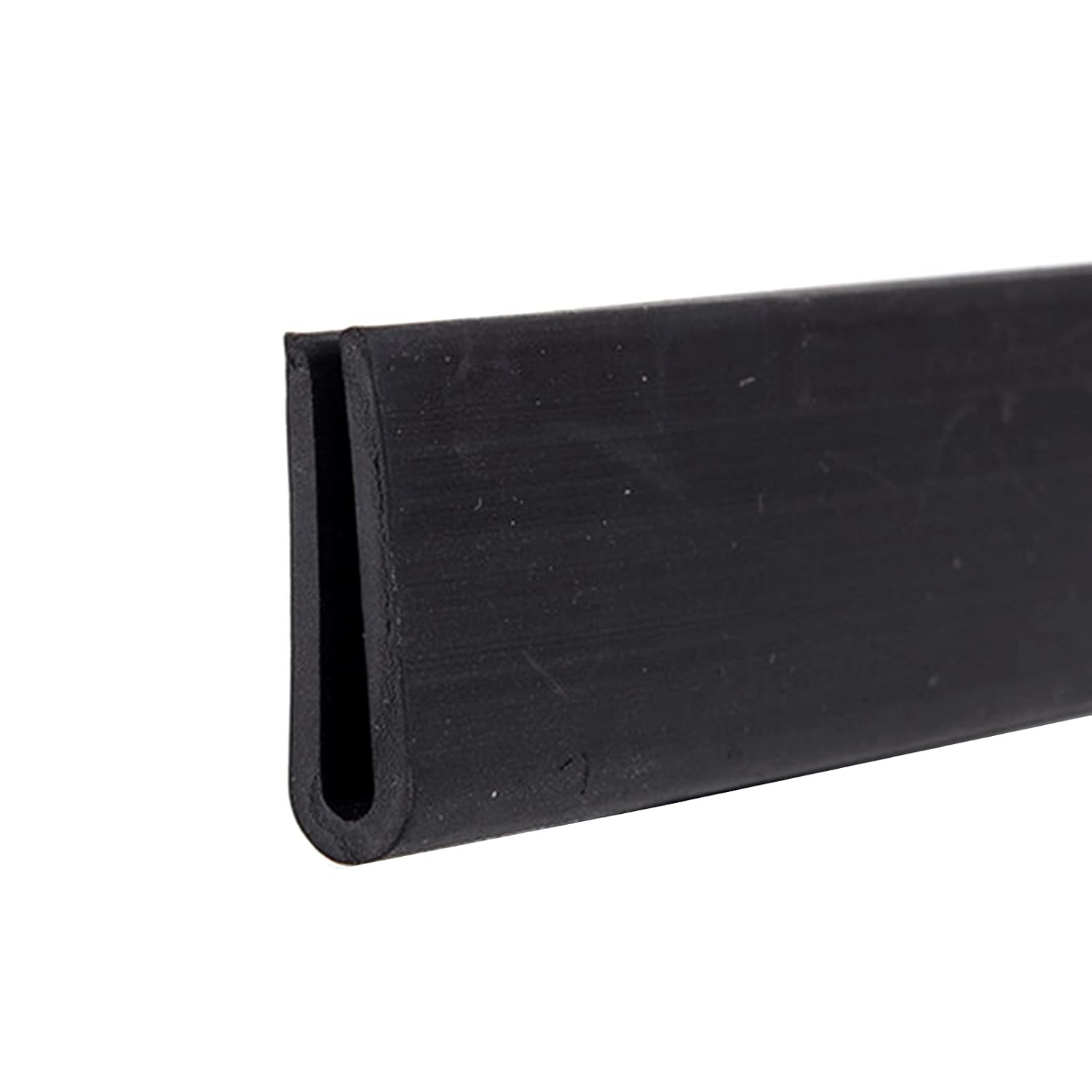 Draught excluder Tape Rubber Channel Edge Trim Rubber Seal,Decorate The Frame, Length 5 M/Black/6Mm * 10Mm(7Mm*25Mm)