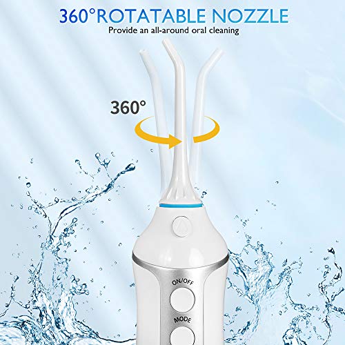image for YHT Power Cordless Dental Flossers, Portable Rechargeable Dental Oral 