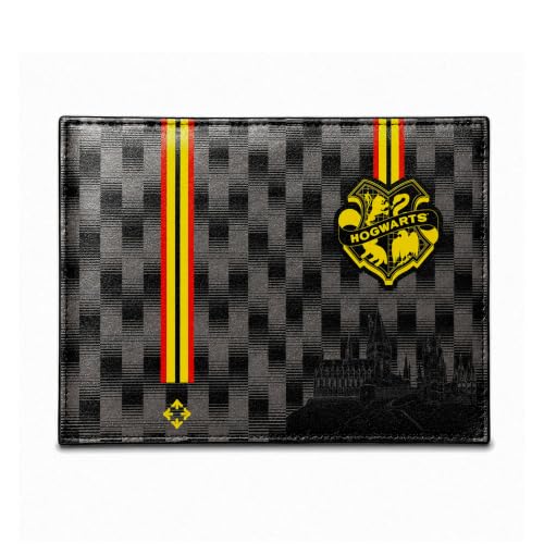 Image of Nasher Miles x Harry Potter Hogwarts Express Passport Sleeve PU Travel Cover with Cards Slot | Ideal for Travel | Men, Women, Boys, Girls (Black & Red)