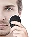 Senders Sonic Facial Brush for Him,Face Brush for Men,Silicon Vibrating Waterproof Cleansing System,Facial Cleaner and Masager (Black)