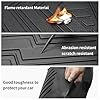 Custom for 2010-2015 Toyota Prius Hatchback Cargo Mats Trunk Liner All Weather TPE Protection Mat Accessories (Not for Prius V and Prius C) (for 2010-2015 Toyota Prius Hatchback) #3