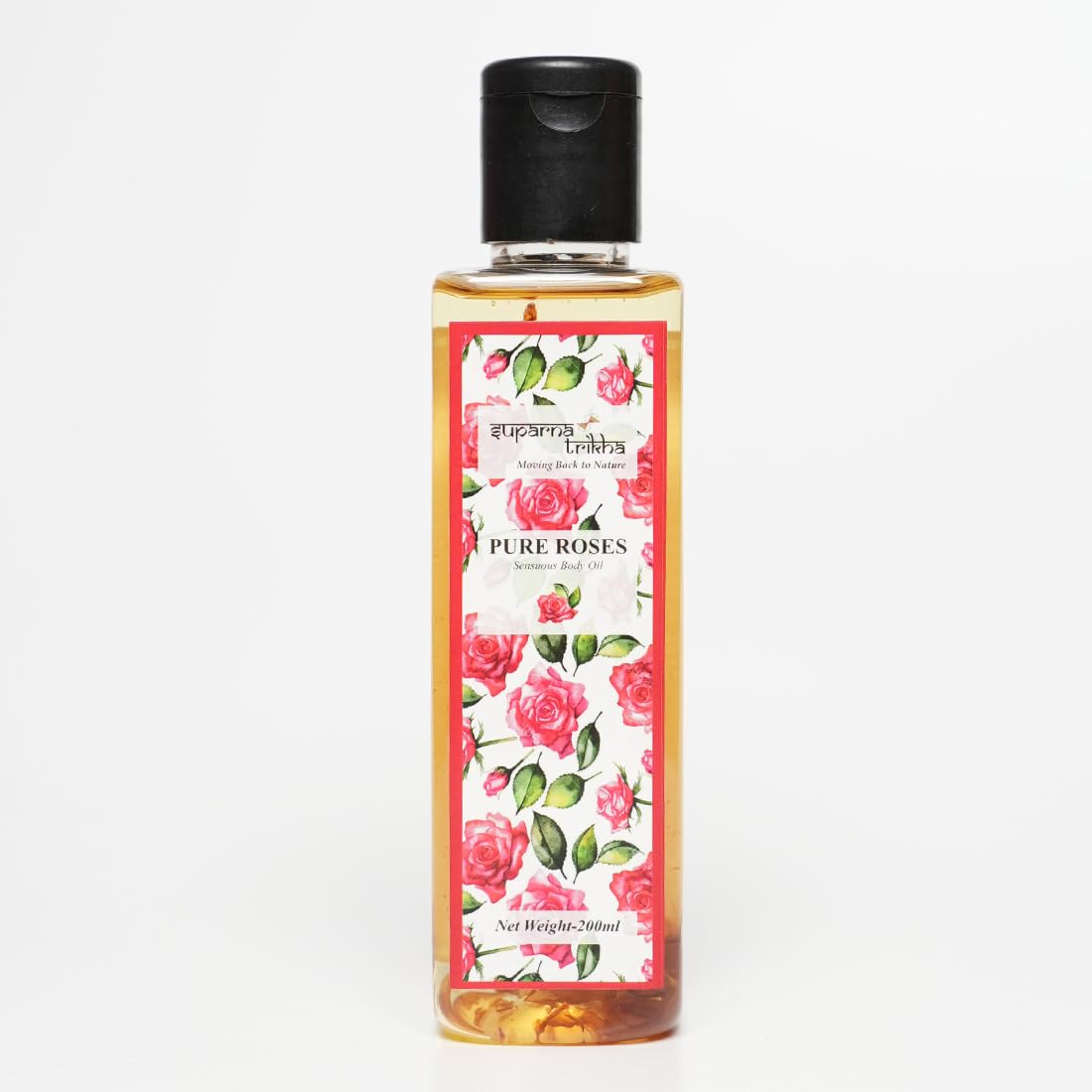 Suparna Trikha PURE ROSES Sensuous Calming Body Oil – Aromatic Rose Massage Oil with Pure Rose Extract & Botanical Oils | Lightweight, Non-Greasy Hydration | Nourishing & Moisturizing – 200ml-picture-10