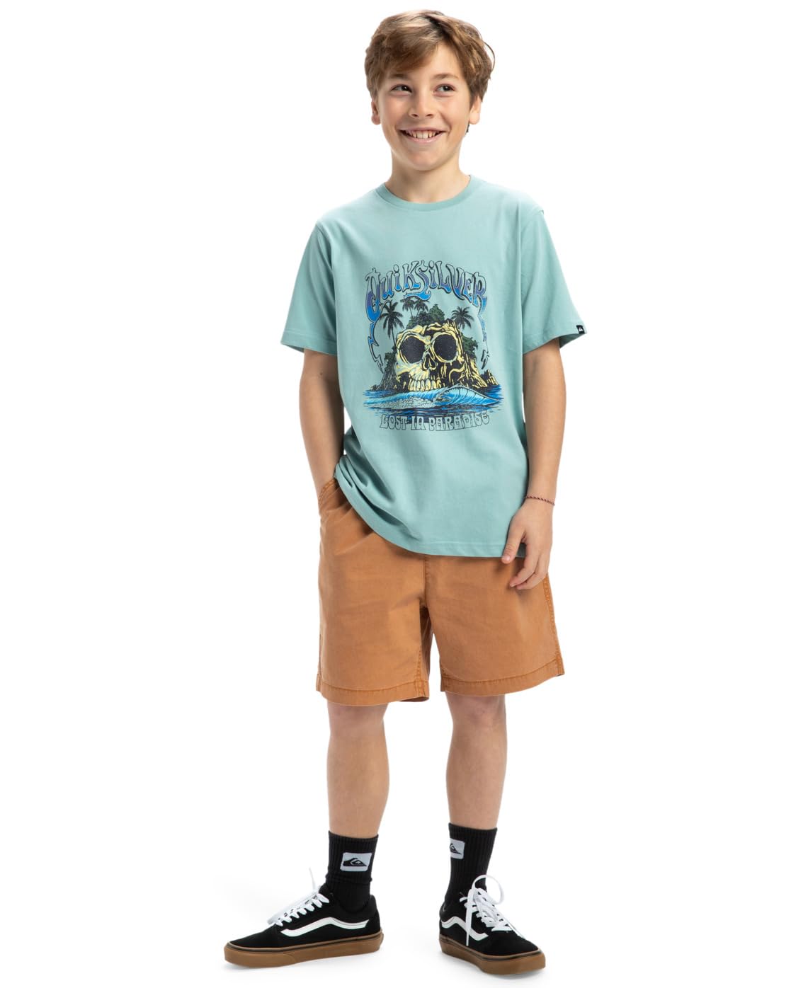 Quiksilver Taxer Youth - Pantalones Cortos Niños