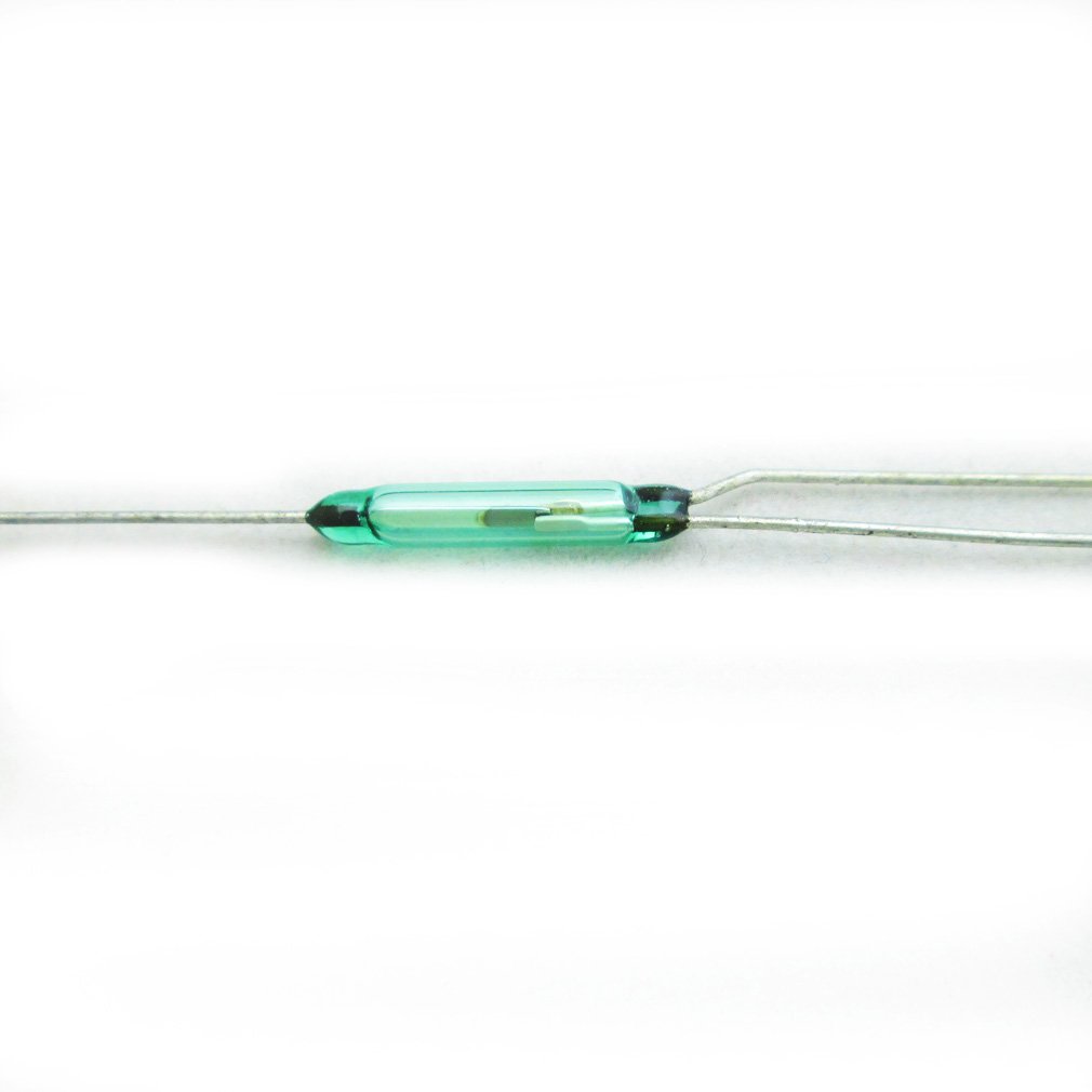 HiLetgo 5pcs Glass Seal Reed Switch - Normal Close Magnetic Induction N/C SPDT 2.0x14mm for Arduino