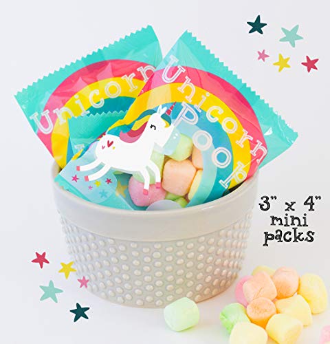 Unicorn Poop Candy - Made In The Usa - 24 Unicorn Party Supplies - Unicorn Birthday Party Favors For Kids - Bulk Candy Packs For Classroom #TOP3