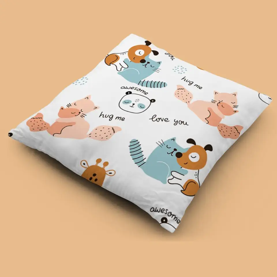 Samani, Bolsa Térmica de Sementes para Cólica Bebês - Estampa Pets