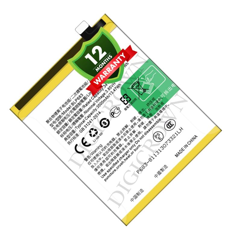 Image of Original BLP683 Battery Compatible for Realme 2 Pro | Realme U1 - (3500mAh) - 1 Year Warranty DF7