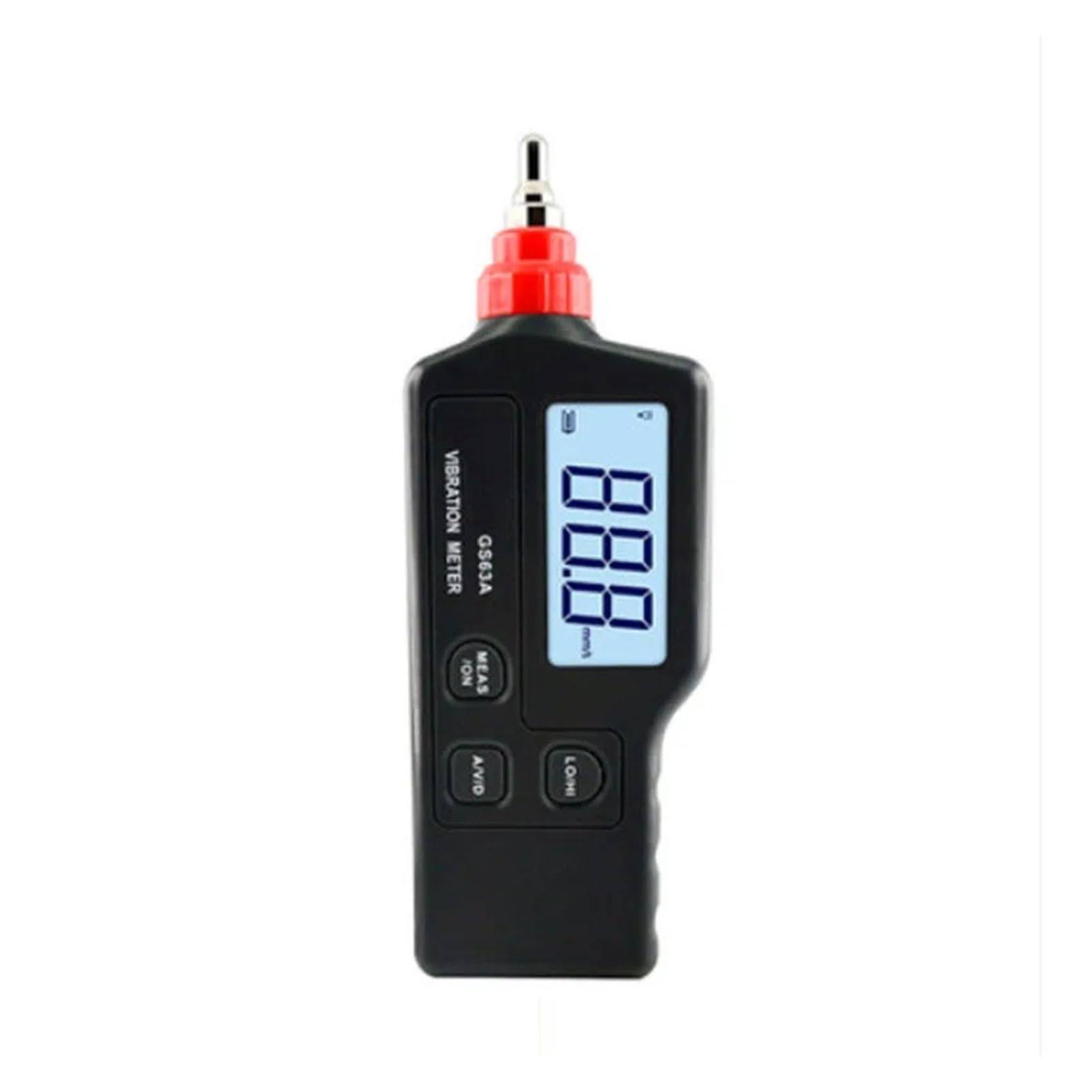 Gqnblvhzupdm Gs63a Vibration Tester Handheld Vibrator Tester Portable Digital Vibration Meter Analyzer Device Probe Analizador De Vibraciones(Gs63a)