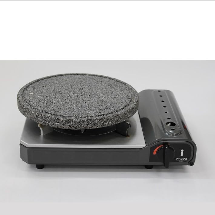 【飛騨溶岩プレート】美味焼－Umayaki－「優丸-26」Ф26cm&times;2.2㎝ 溝あり 焼肉用 国産(自社製造) 溶岩 アウトドア