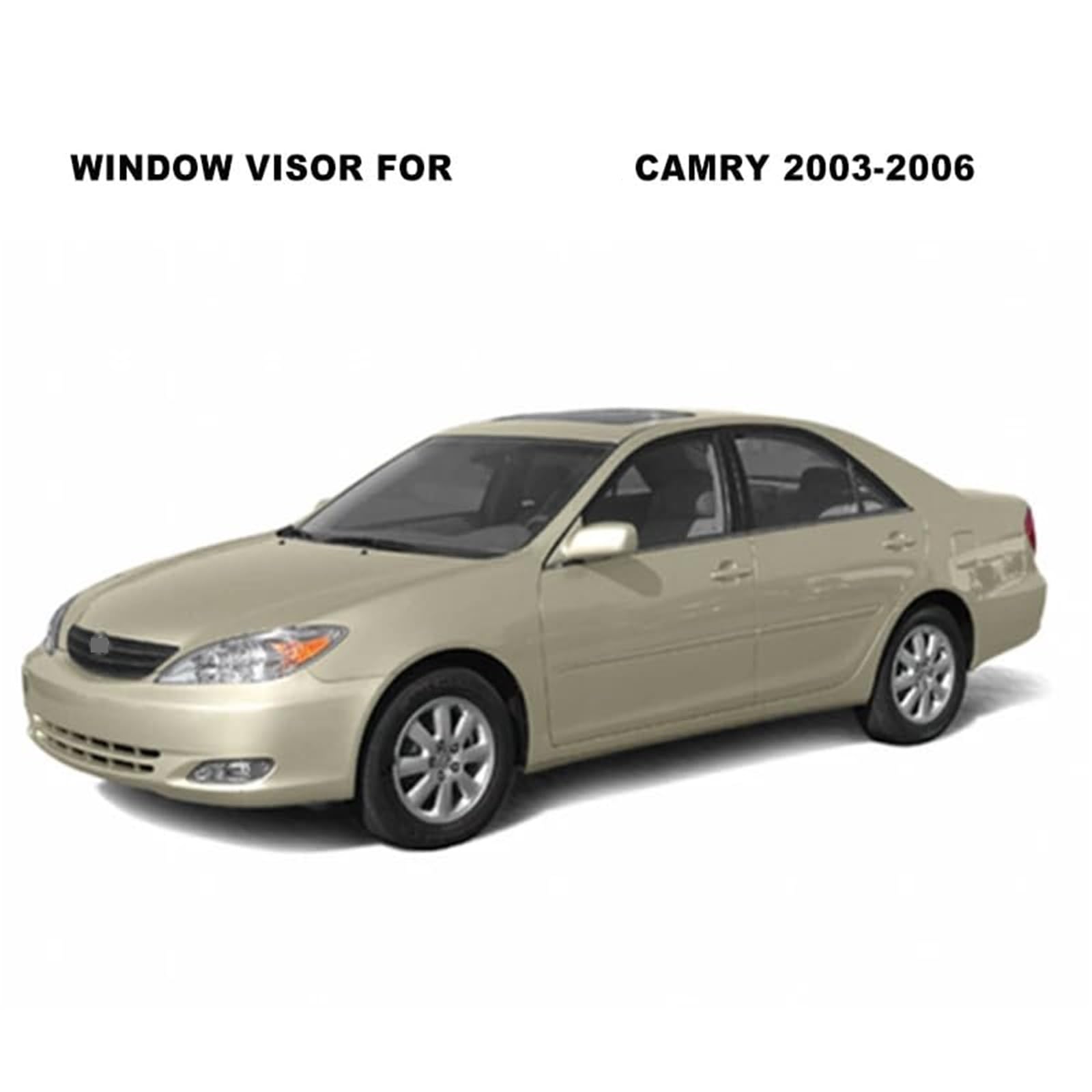 Osłona okna bocznego, dla Toyota, Camry XV30 2002 2003 2004 2005