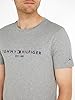 Tommy Hilfiger Men's Core Tommy Logo Tee Mw0mw11465 T-Shirt, Grey (Cloud Htr), XXL #2