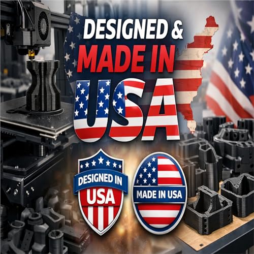 US Mail- Solar Group Mailbox Hinge Pin Replacement Set, Compatiable with Model PM-00+ GMB505, 2 Pack, 3D Printed ABS Resin, (Black) V2 (Updated Model)