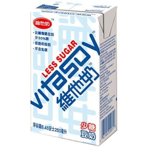 Vitasoy Less Sugar 250ml - Case of 48 Cover
