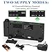 OnLyee Projection Alarm Clock with AM FM Radio | 7” LED Digital Ceiling Display, Sleep Timer | 180°Projector, Desk/Shelf Clock with Dimmer, USB Charging, AC Powered and Battery Backup for Bedroom