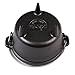 Lodge Cast Iron Camp Dutch Oven, 1 Qt