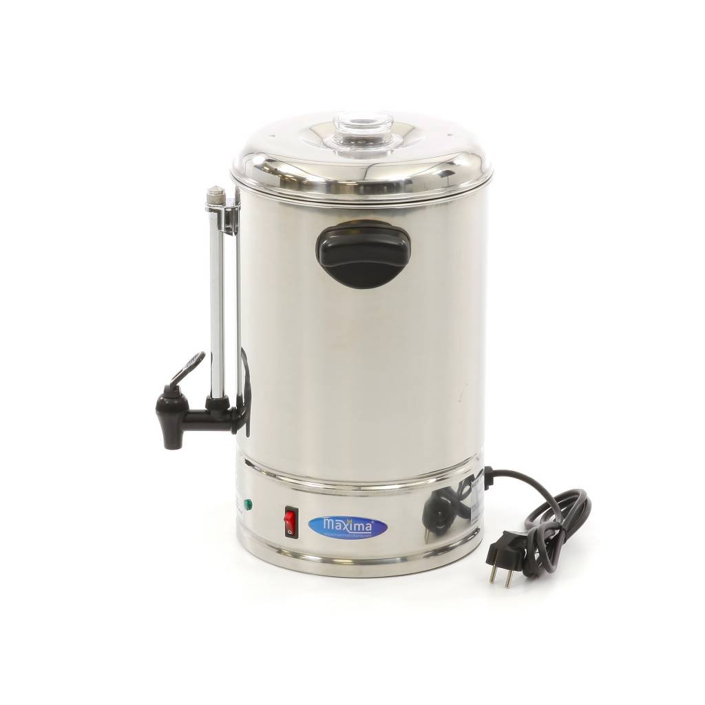 Maxima Cafetière 10L, 80 Tasses, Filtre à Café Amovible en Acier Inoxydable - Professionnel - Cafetière - 10 Litres