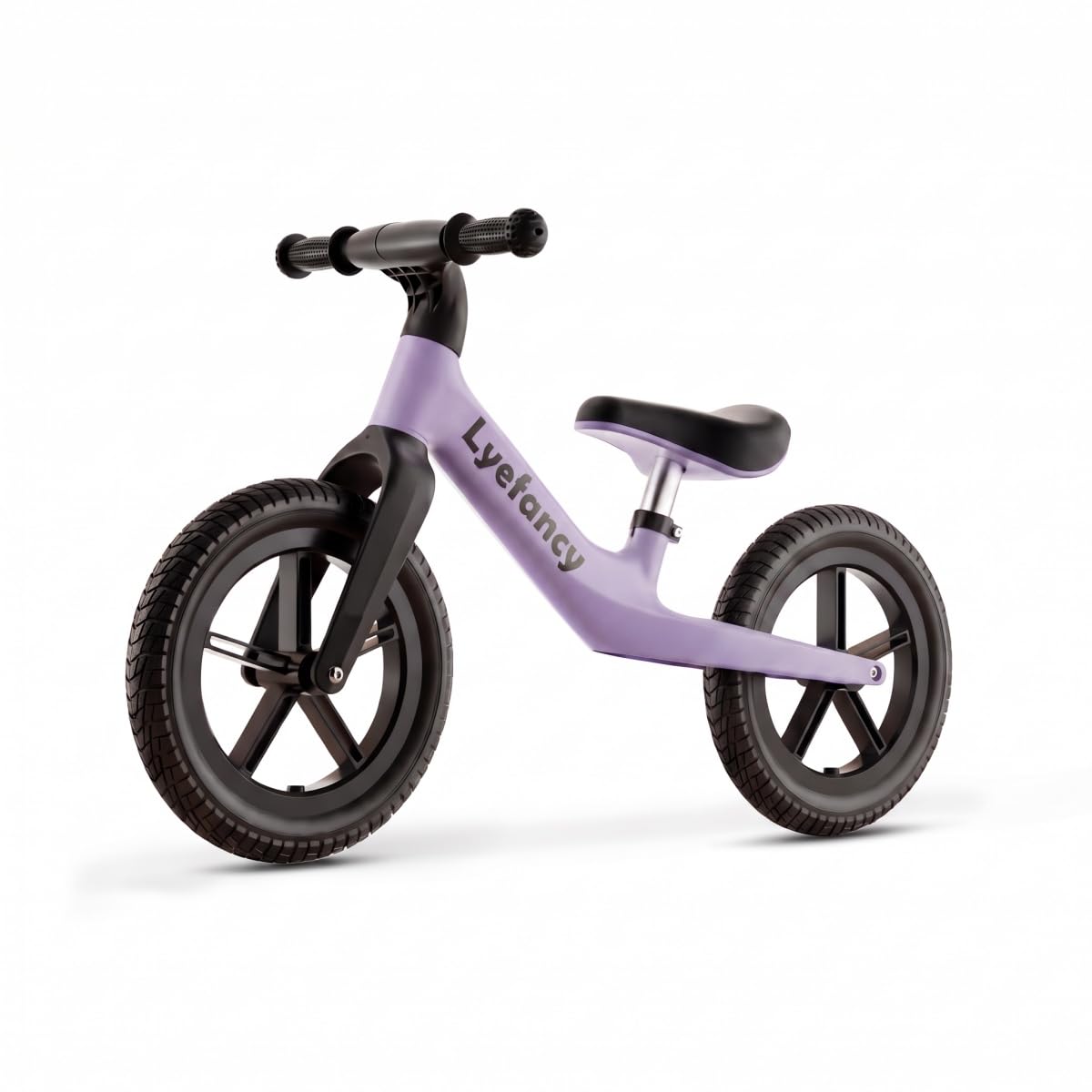 Lyefancy 14" Balance Bike for 2-6 Years Old, Kids First Bicycle, No Pedal Walking Balance Bike with Adjustable Seat,Training Bicycle Toddlers Bike Gifts(Purple)