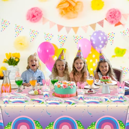 50% Off 81Pcs Cartoon Doll House Party Tableware Set