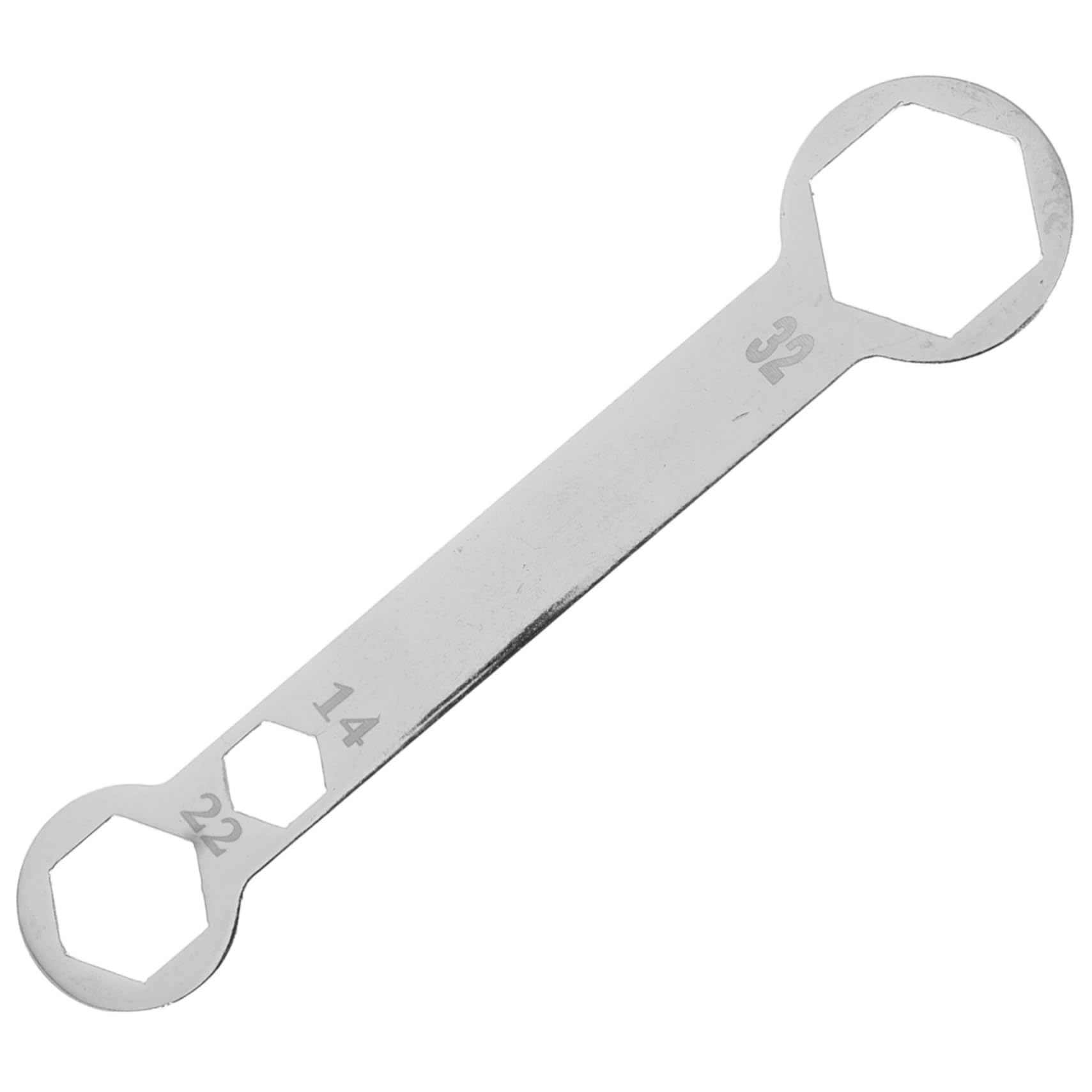 PRETYZOOM Motorcycle Tire Wrench 32mm/22mm/14mm Axle Tool Chrome Vanadium Steel Rear Axle Removal for Bike Repair