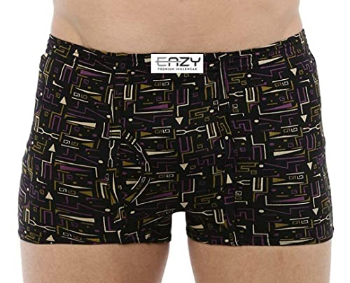 Image of The Tinge Men's Eazy Premium Printed Mini Trunk for Men and Boys|Men's Underwear Trunk (Pack of 3)