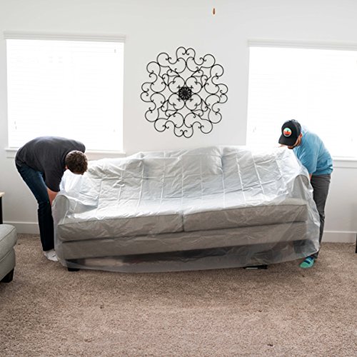 haggiy Möbelhülle - Sofahülle für Renovierung und Umzug für XXL-Garnituren (360 x 140 cm)