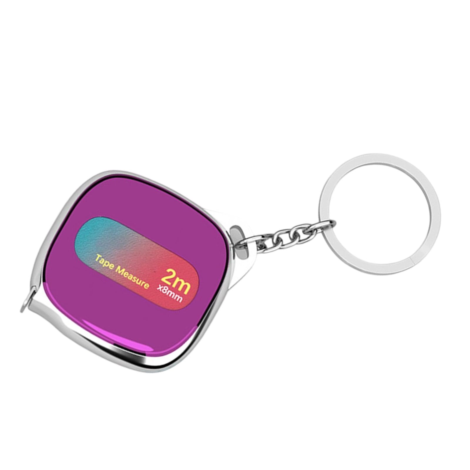 2M Multicolor Pocket Tape Measure with Clear Markings Professionals Multicolor Construction Measuring Tool