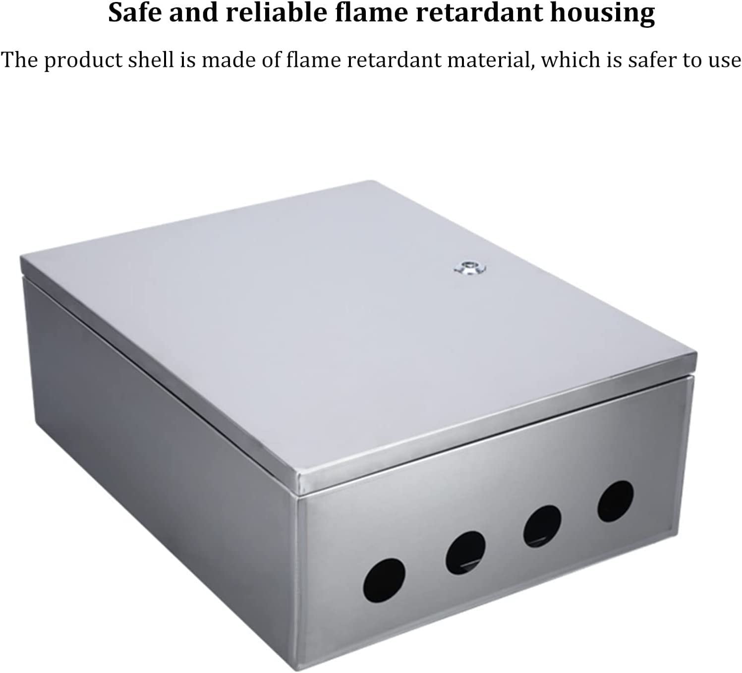Cajas de empalmes eléctrica Caja Eléctrica De Acero Inoxidable, Caja De Conexiones IP 67, Caja De Medidor, Cajas De Proyecto Montadas En La Pared Con Placa De Montaje, Caja De Control Interior Y Exter
