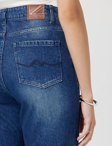 Image of Pepe Jeans Women's High Rise Straight Jeans