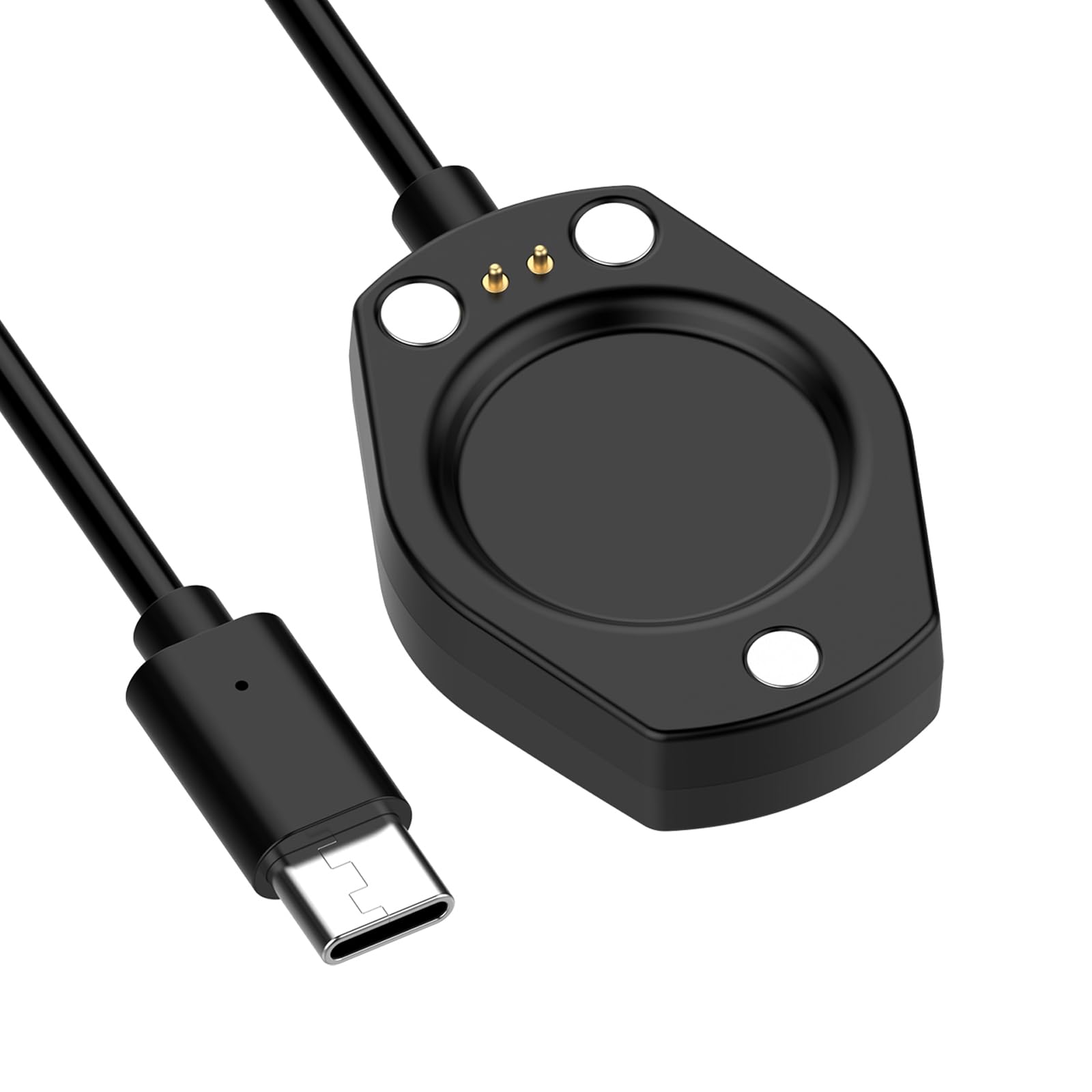 Replacement Charging Dock Cable Compatible with SUUNTO Race 2/Vertical 2, USB Type C Magnetized Cable Charger Stand Smart Watch Accessories(1M/3.3FT,Black)