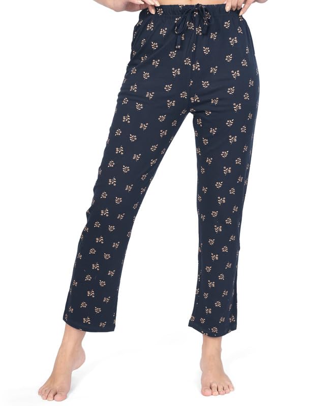 Image of Real Basics Women's Cotton Printed Pyjama pack of 3