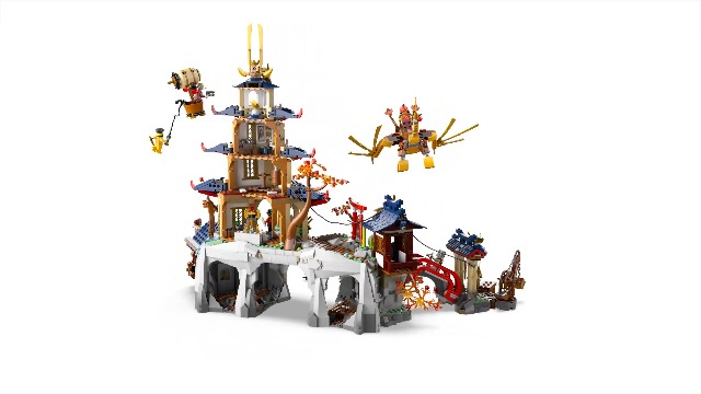 Amazon.com: LEGO NINJAGO Tournament Temple City Building Toy