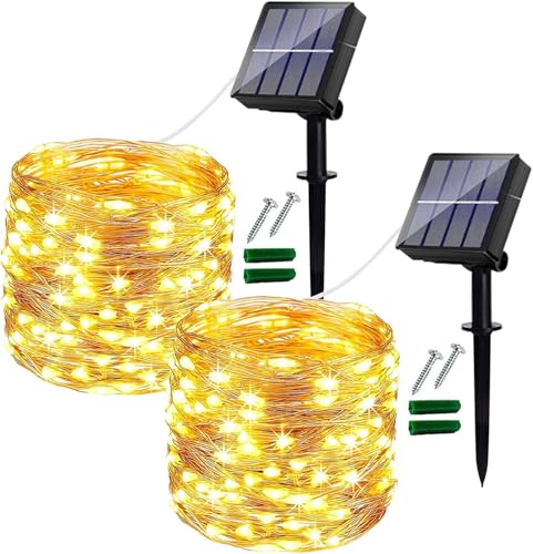 Guirlande lumineuse solaire pour illuminer vos soirées d'été au jardin