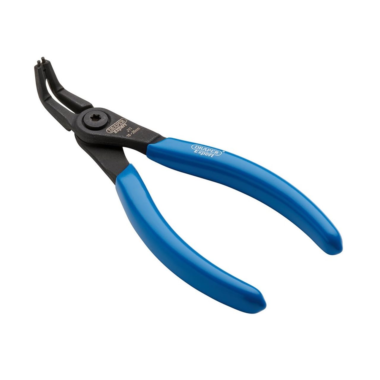 Draper 09028 90° Internal Circlip Pliers, J11, 130mm, Blue - Image 3