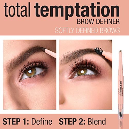 Maybelline Total Temptation Eyebrow Pencil 0 15 G 100 Blonde Amazon Co Uk Beauty