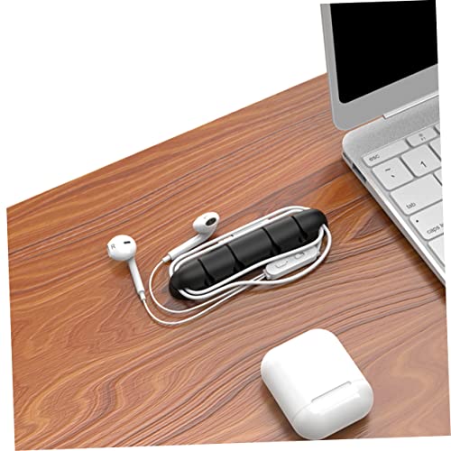 4pcs Clips Organizadores para Gestión de Cables de Escritorio miniatura 7