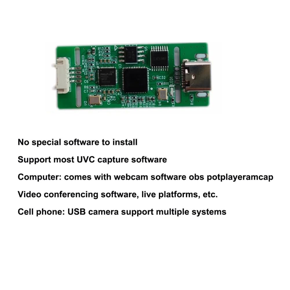 AHD À USB Acquérir Signal Analogique À Module Caméra USB Numérique d'AHD À Module Type-C unité UVC pour Android Installation Simple (A)