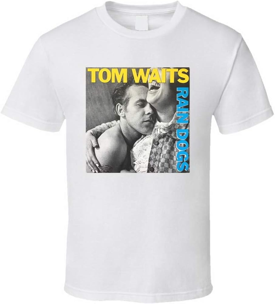 Tom waits rain dogs t shirt Clearance