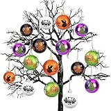 Thème Halloween riche : des arrière-plans multicolores associés à des citrouilles, des crânes, des sorcières et d'autres éléments créent une atmosphère délicieusement effrayante.