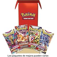 Pokémon Lote de Paquetes de Mejora de JCC Pokémon (4 Paquetes de