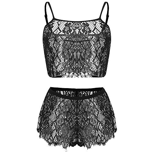 Lingerie érotique femme sexy en dentelle sous-vêtements de nuit
