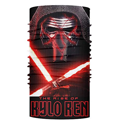 Kylo Ren Bandana Balaclava Face Mask Neck Gaiter Scarf for Running Black