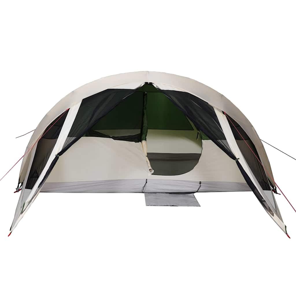 Tienda de Campaña Familiar 6 Personas Impermeable Gris Naranja